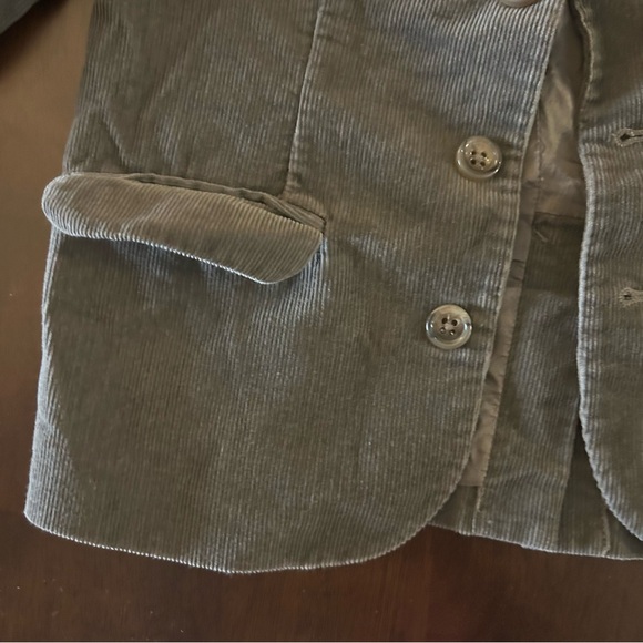 Janie and Jack Boys Gray Corduroy Blazer Jacket Size 2T - Picture 6 of 16